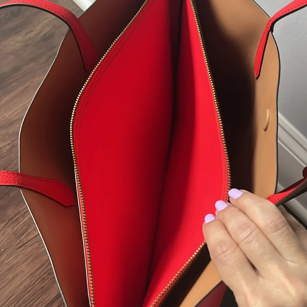 NWT Tory Burch Blake Tote Triple Compartment - Picture 8 of 9